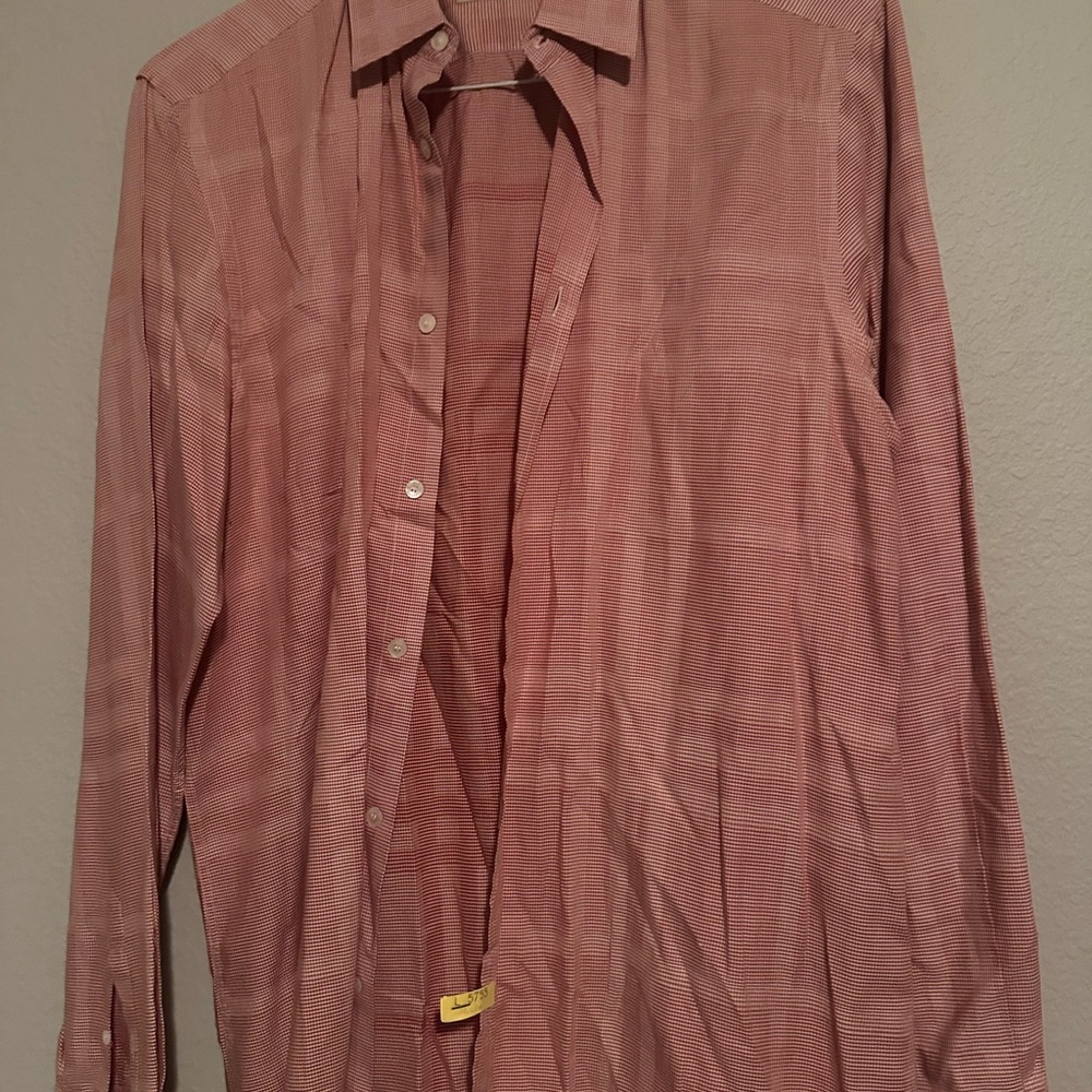 Men's Red Checkered Shirt